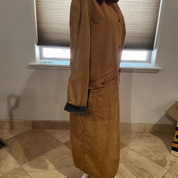 Very Vintage Long L.L. Bean Barn Jacket W/Removable Lining Size S - Picture 3 of 12